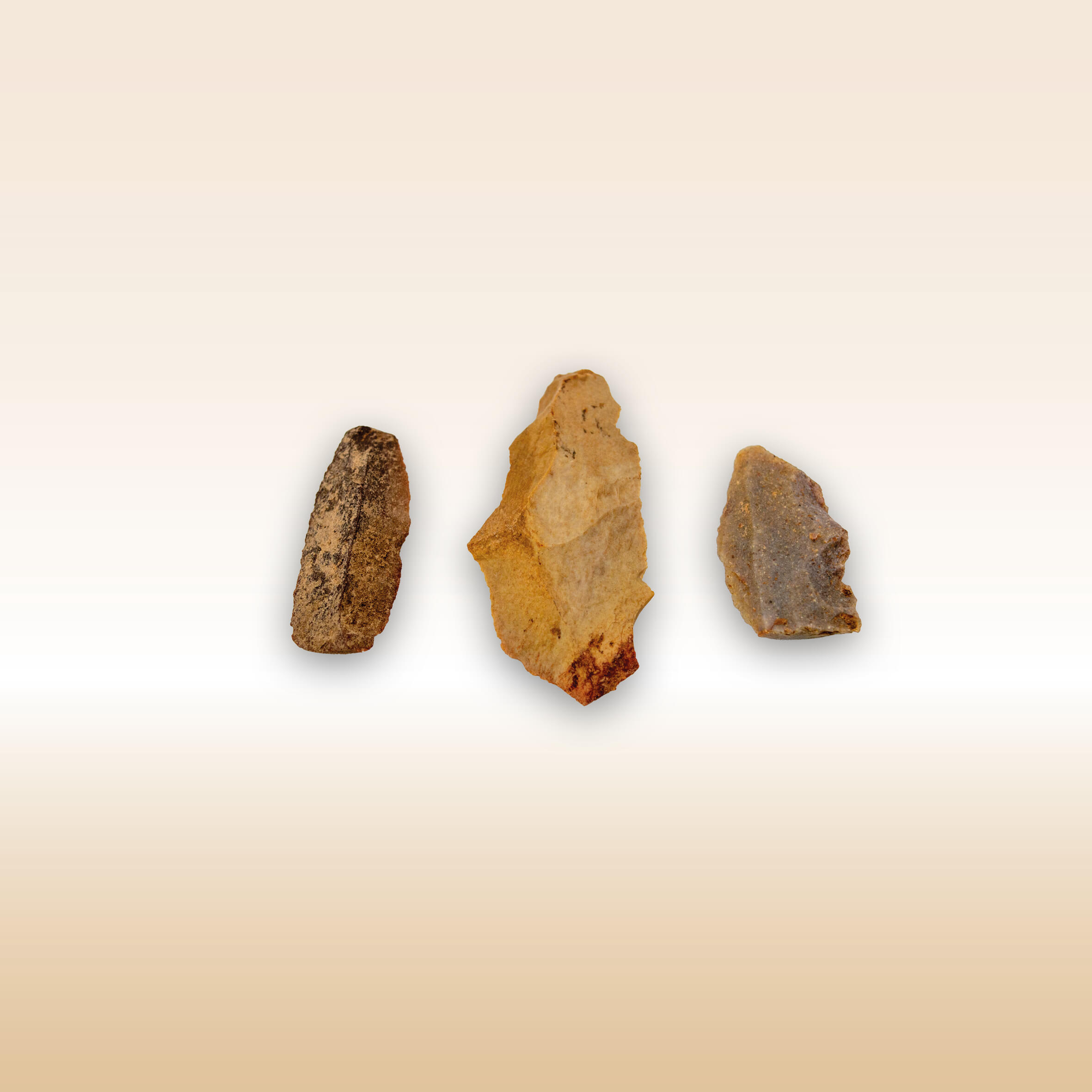 STRUMENTI IN SELCE BIONDA E ROCCIA ROSSASTRA